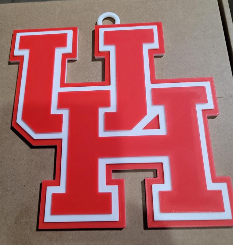 HOUSTON 3d logo 180mm series
