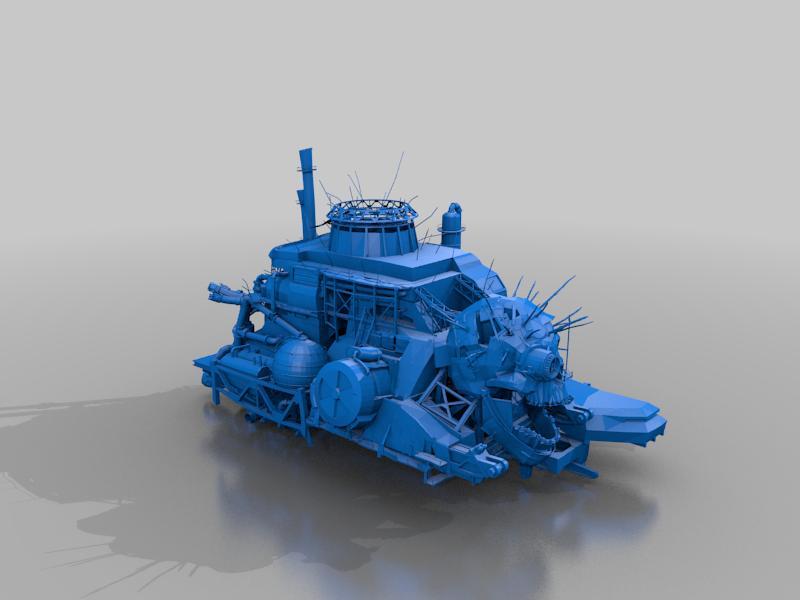 bone starch processor - necromunda - terrain