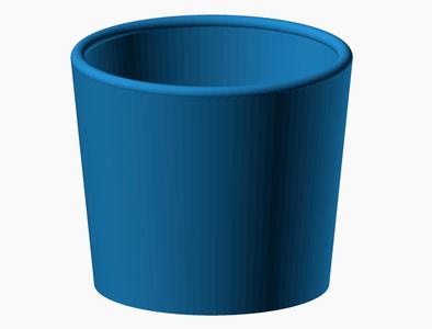modern plant pot