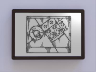Nintendo Advantage Controller Patent Art - Top