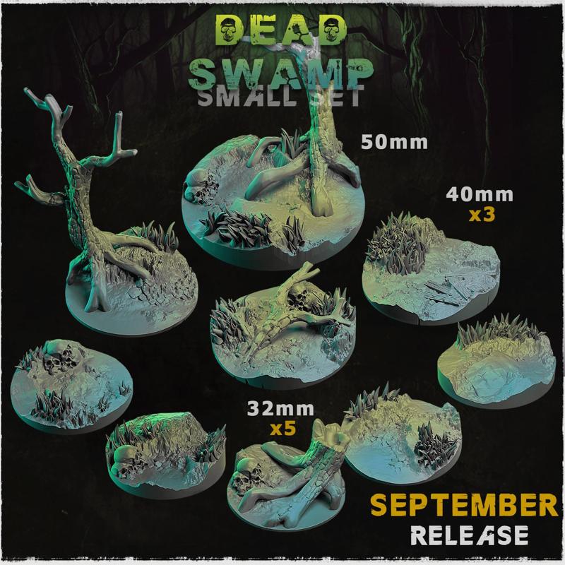 Dead swamp - Bases & Toppers (Small Set)