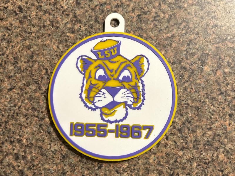 LSU Oversized Logo - 1955-1967