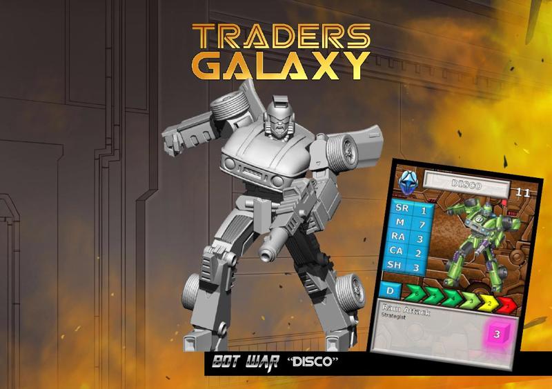 Valiant - Disco BotWar Miniature Game