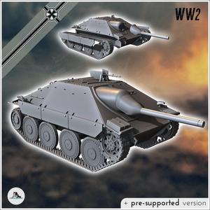 Jagdpanzer 38(t) Hetzer (Sd.Kfz. 138-2) - Germany Eastern Western Front Normandy Stalingrad Berlin Bulge WWII