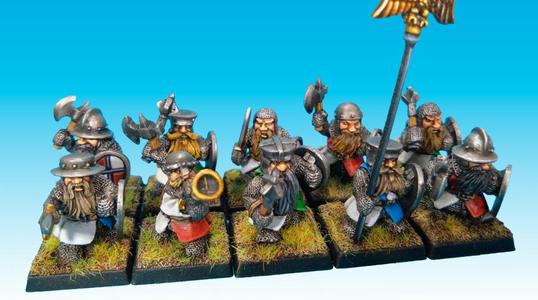 Crusader Dwarves Warriors