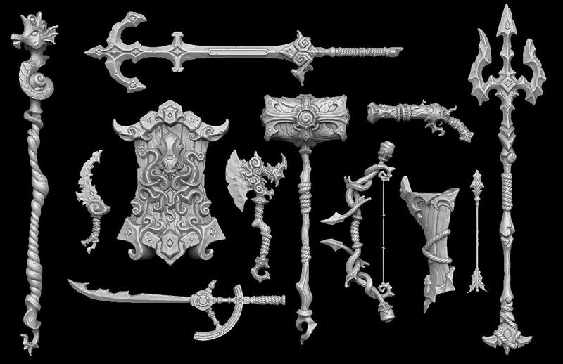 Coastal weapons collection