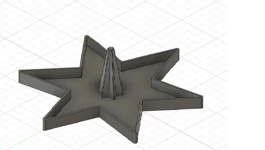 Star ring holder