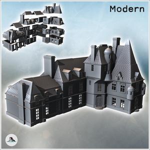 Château de Lion-sur-Mer (Calvados, Normandy, France) - Modern WW2 WW1 World War Diaroma Wargaming RPG Mini Hobby