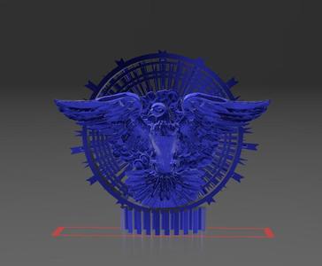 Wings of Peace - P48 - Decor - Trinket - Quick Print Gift - 3D - NO SUPPORT