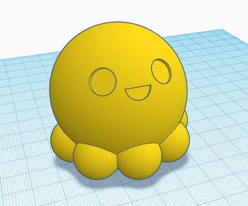 Happy Octopus Friend
