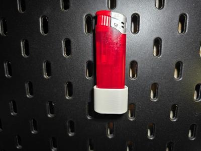 IKEA Skadis Lighter Holder