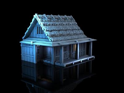 Foreman's Hut - Medieval Town Set