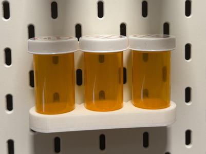 Skadis Pill Bottle Holder