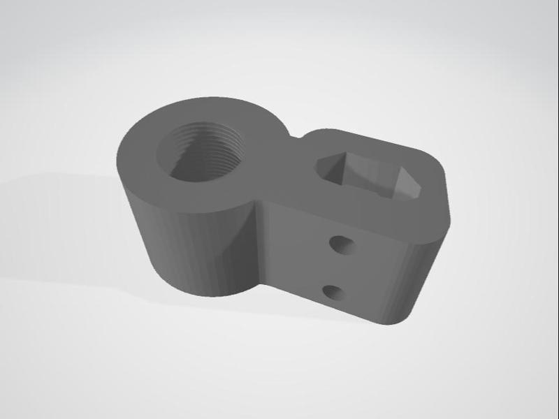 Milwaukee packout threaded bracket