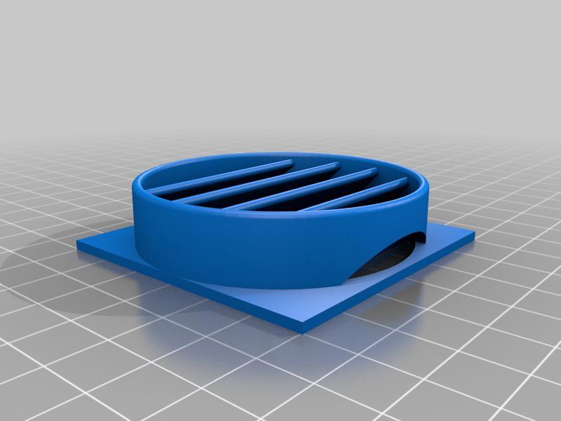 60mm Fan Vent Round