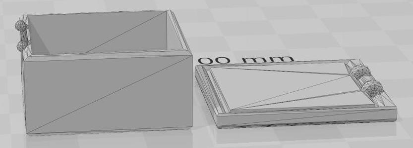 Jowel Box 3D whit cover #CULTSXBOX