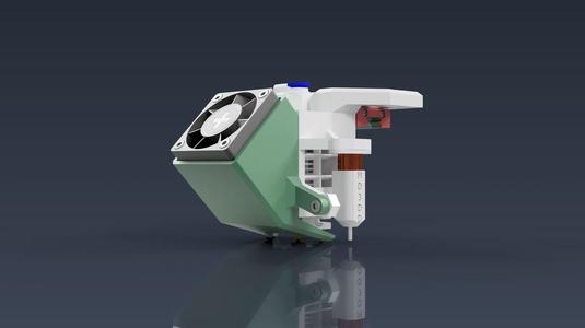 40 mm blower fan mount