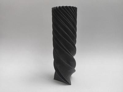 Spiral Triangle Statue - Customizable