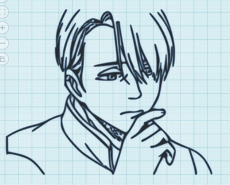 VICTOR - YURI ON ICE - WALL ART