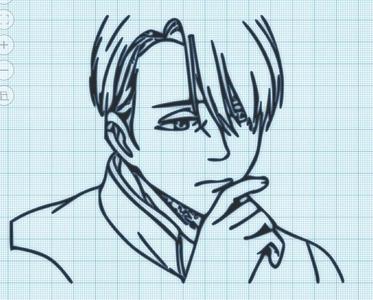 VICTOR - YURI ON ICE - WALL ART