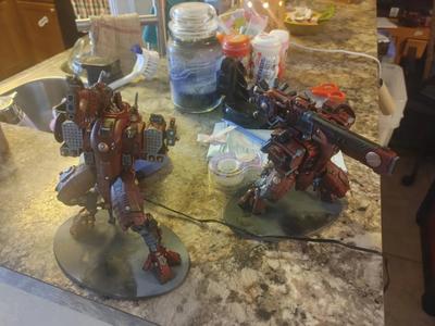 40k T'au Stormsurge Battlesuit