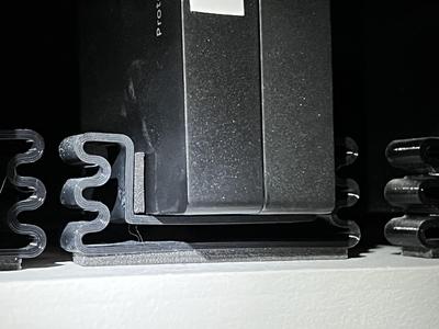 Anti-vibration feet for hard disk, aluminum profile, more (parametric)