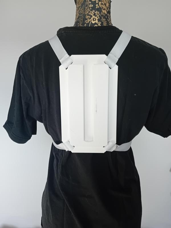Fursuiting or cosplay harness for over shirt