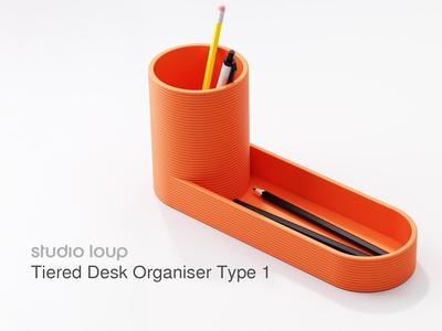 Tiered Desk Organiser Type 1