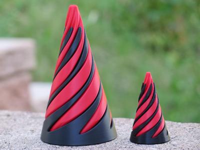 Satisfying vortex fidget spiral cone 200% & bigger
