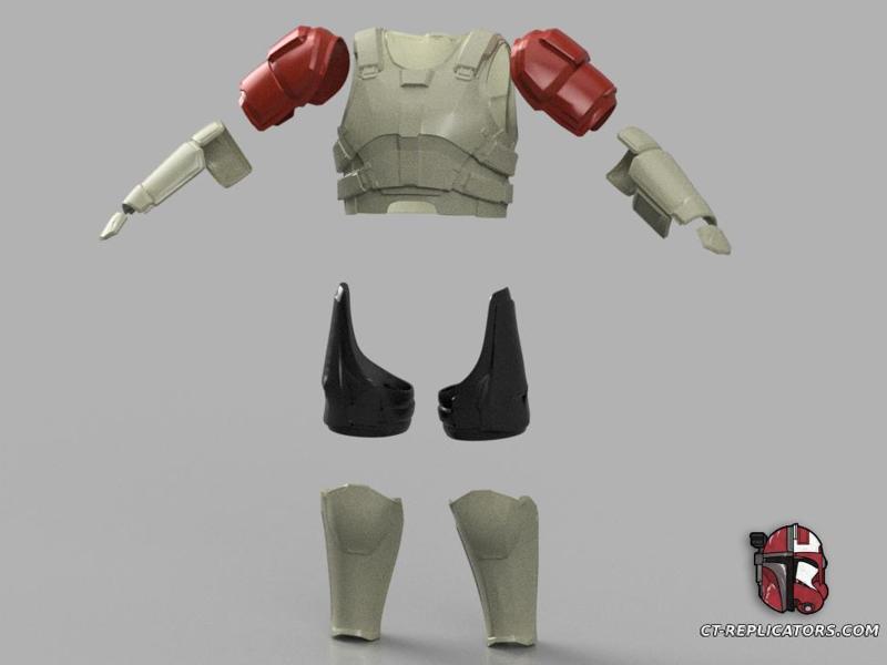 Helldivers 2 B-24 Enforcer Armor Diy Kit Cosplay 1:1