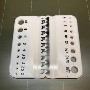 Screw/Bolt Sizing Jig (Remix)   