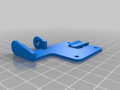 Ender 3 Cable Chain Extruder Mount