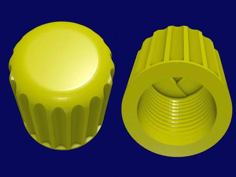 Car / bike valve cap (progressive thread)   