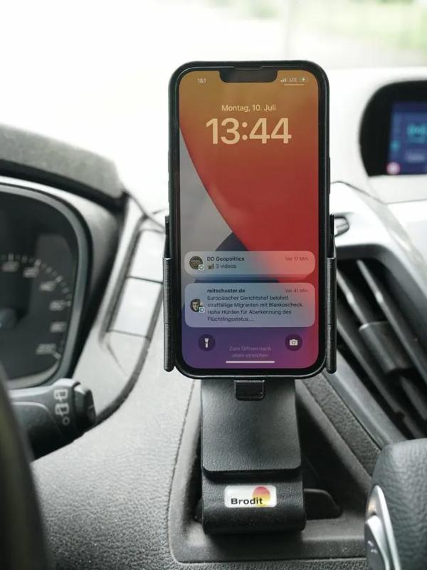 iPhone 12/13 Pro mobilphone holder for/Handyschale für Brodit Proclip   