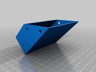 Slanted Box and Top Panel with Rotary Encoder cover