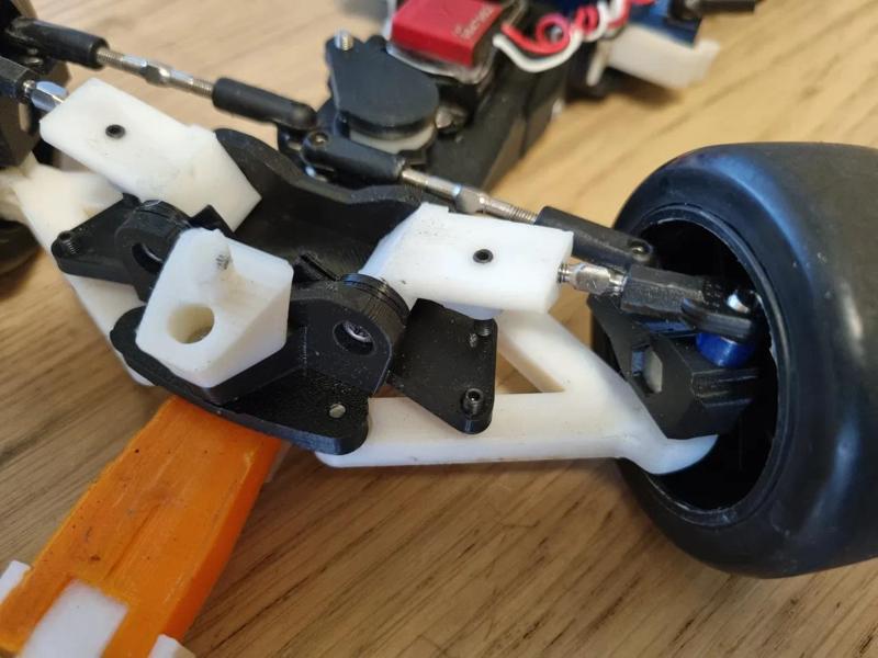 Competition front suspension for HPD F1 Evo 3 sport   