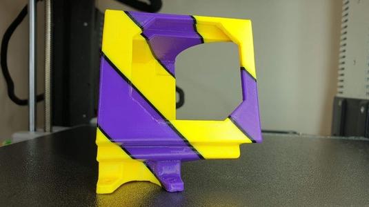 Go Pro Hero 8 Mount 20°, 25° for ImpulseRC Apex with Polar Pro ND Filter - Remix of Hasliprint design