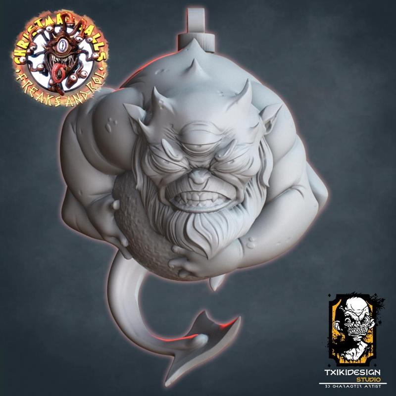 Oni Demon Christmas Balls Freak&Rol