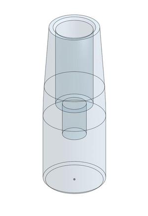 Floor fan to mic stand adapter
