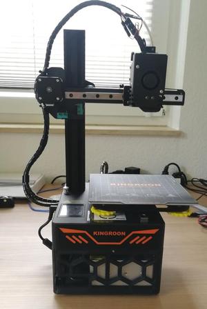 Kingroon KP3S base housing including PSU