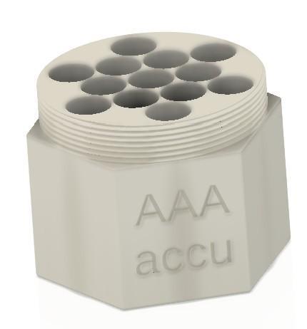 AAA accu travel box