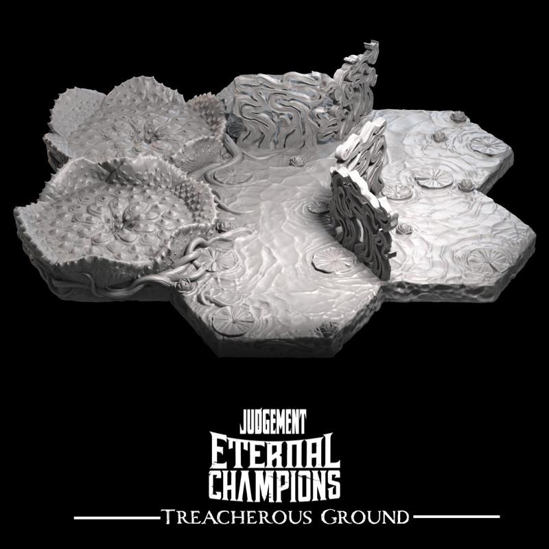 Treacherous Ground w/ Smoke (Judgement: Eternal Champions)