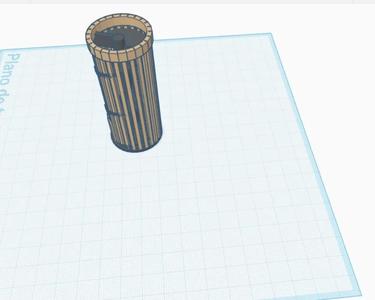 dice tower modern design wood   