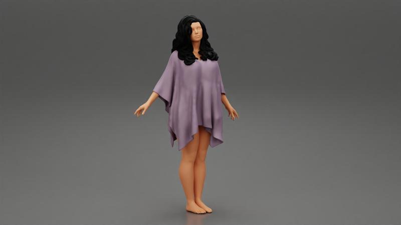 Freedom Woman Feeling Free with Her Arms Wide Open