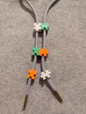 Jigsaw Hoodie Beads   