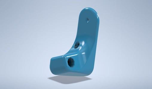 Paintball gun wall mount