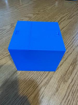 Card box with accessory compartment