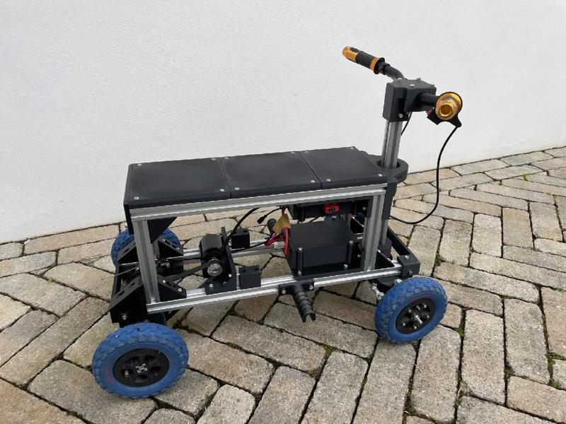 Ride On Car 3d printed 45km/h 4.5kW   