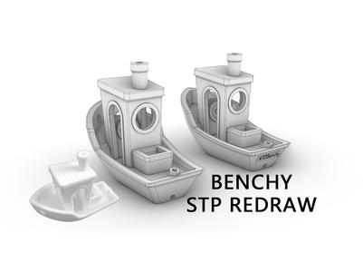 Benchy STP Redraw——as a joke