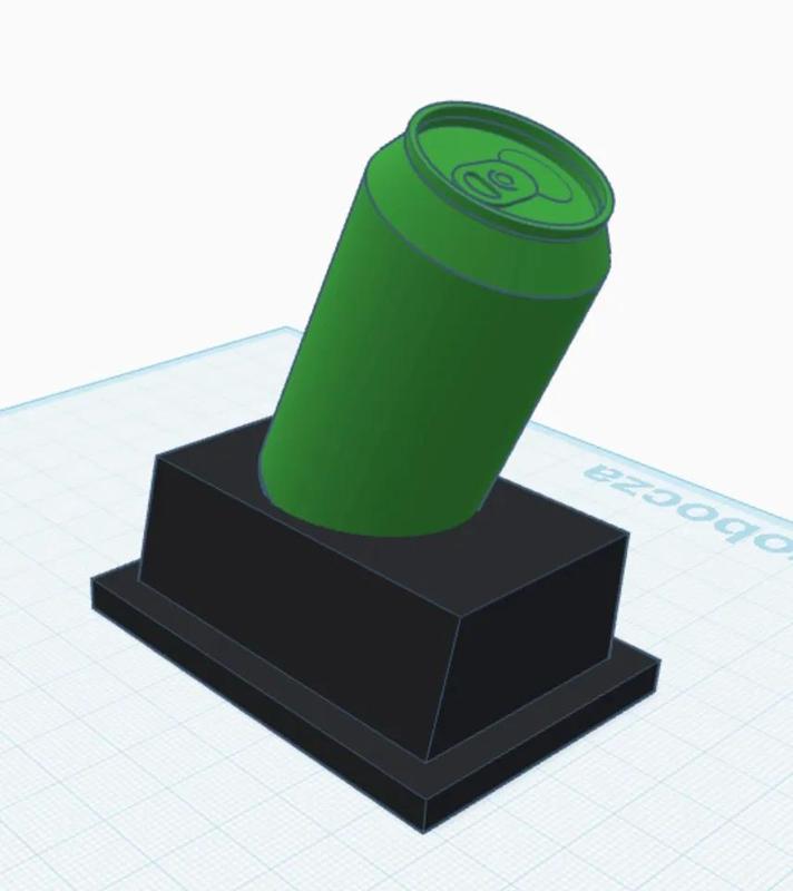 Funny Can Trophy – Tilted Soda Can Cup   